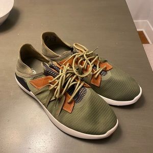 Olukai Men’s LoHi Athletic Sneaker Hunter/Lava Rock Size 11